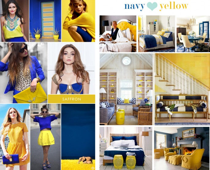 Color Crush: Navy & Yellow