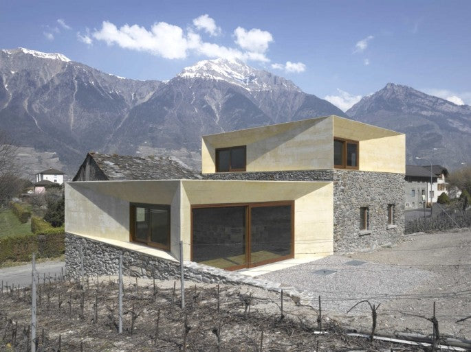 Contemporary Living At A Charrat, Switzerland