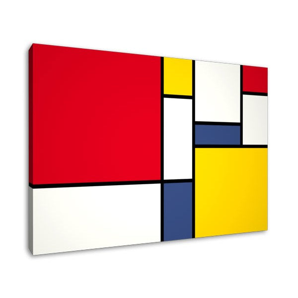 Inspiration by artist : Piet Mondrian