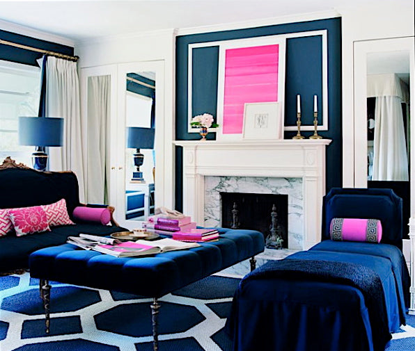 Color Crush: Navy & Fuchsia
