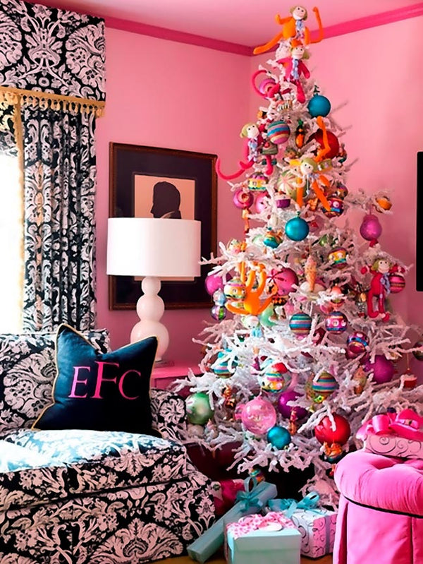 Purple Christmas Tree Decorations 