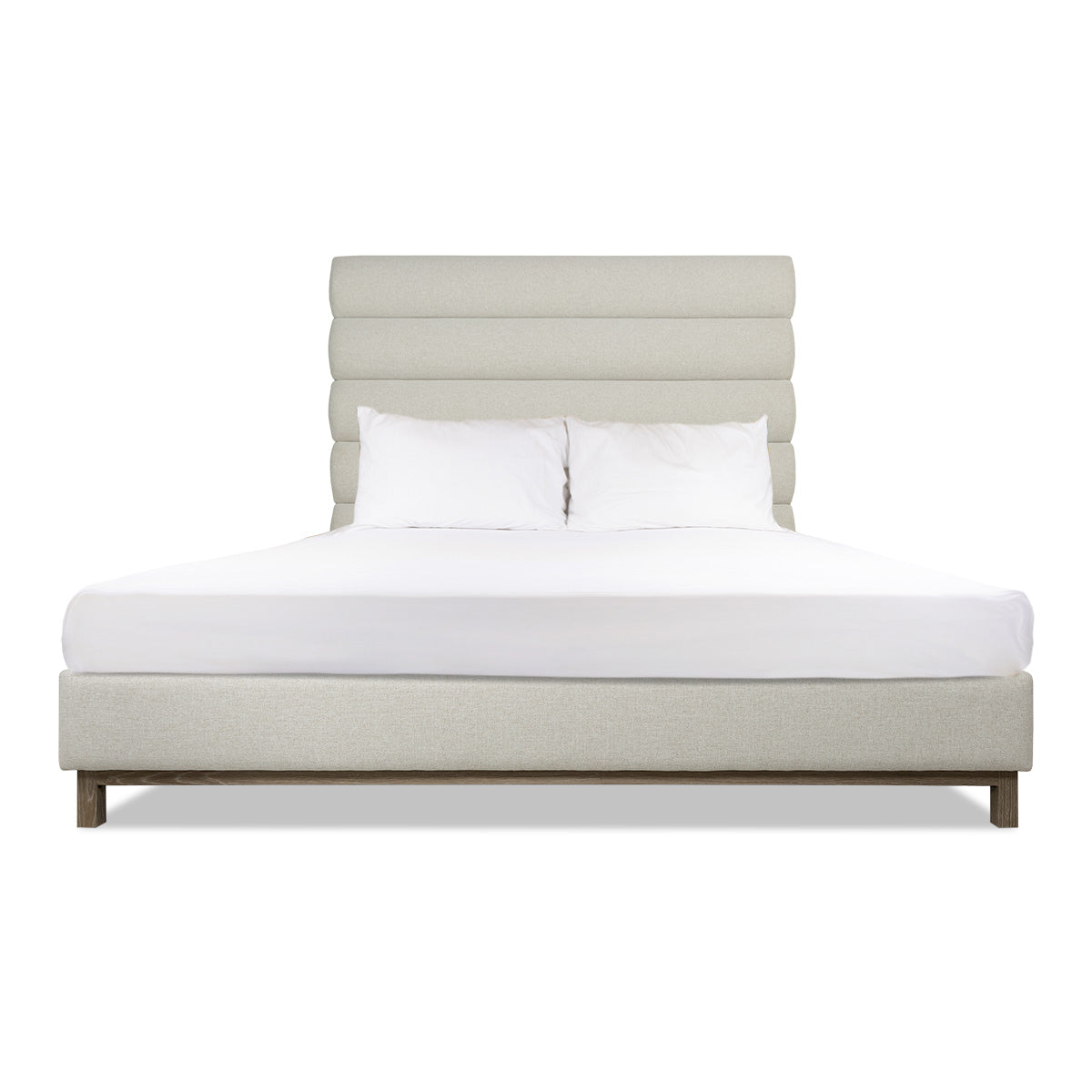 Milan Bed with Light Oak Base