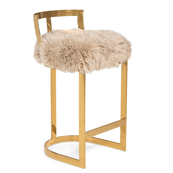 Fluffy best sale bar stools