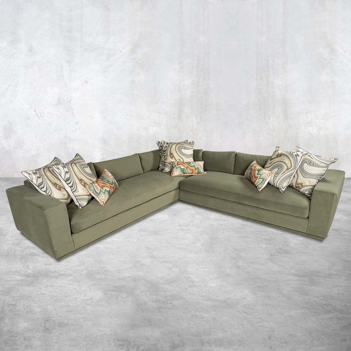 Shoreclub Sectional in Bella Agave