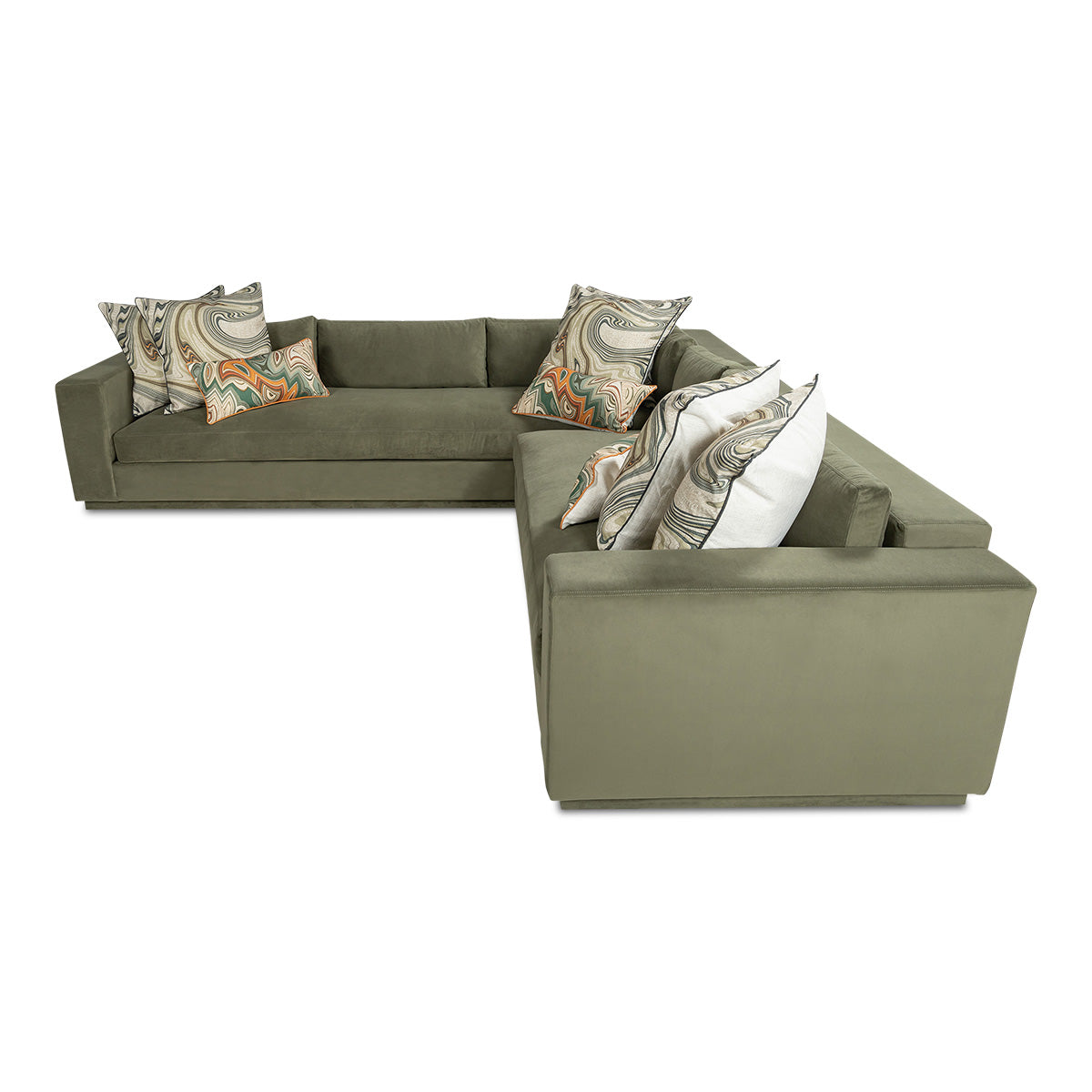 Shoreclub Sectional in Bella Agave