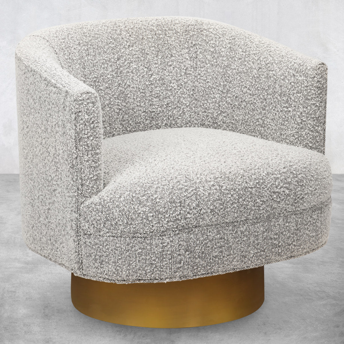 Club Chair in Boucle