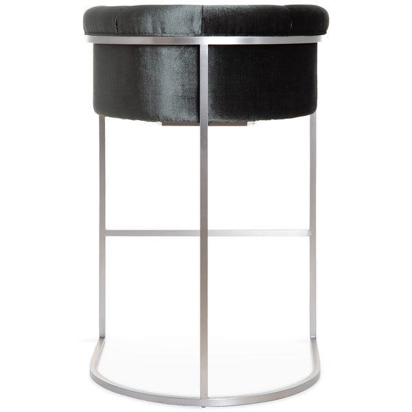 Brushed nickel bar online stools