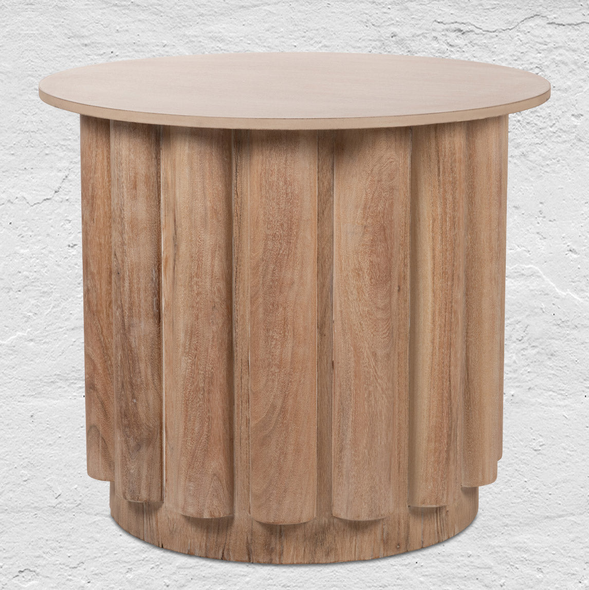 Eden Rock Table Base in Bleached Acacia