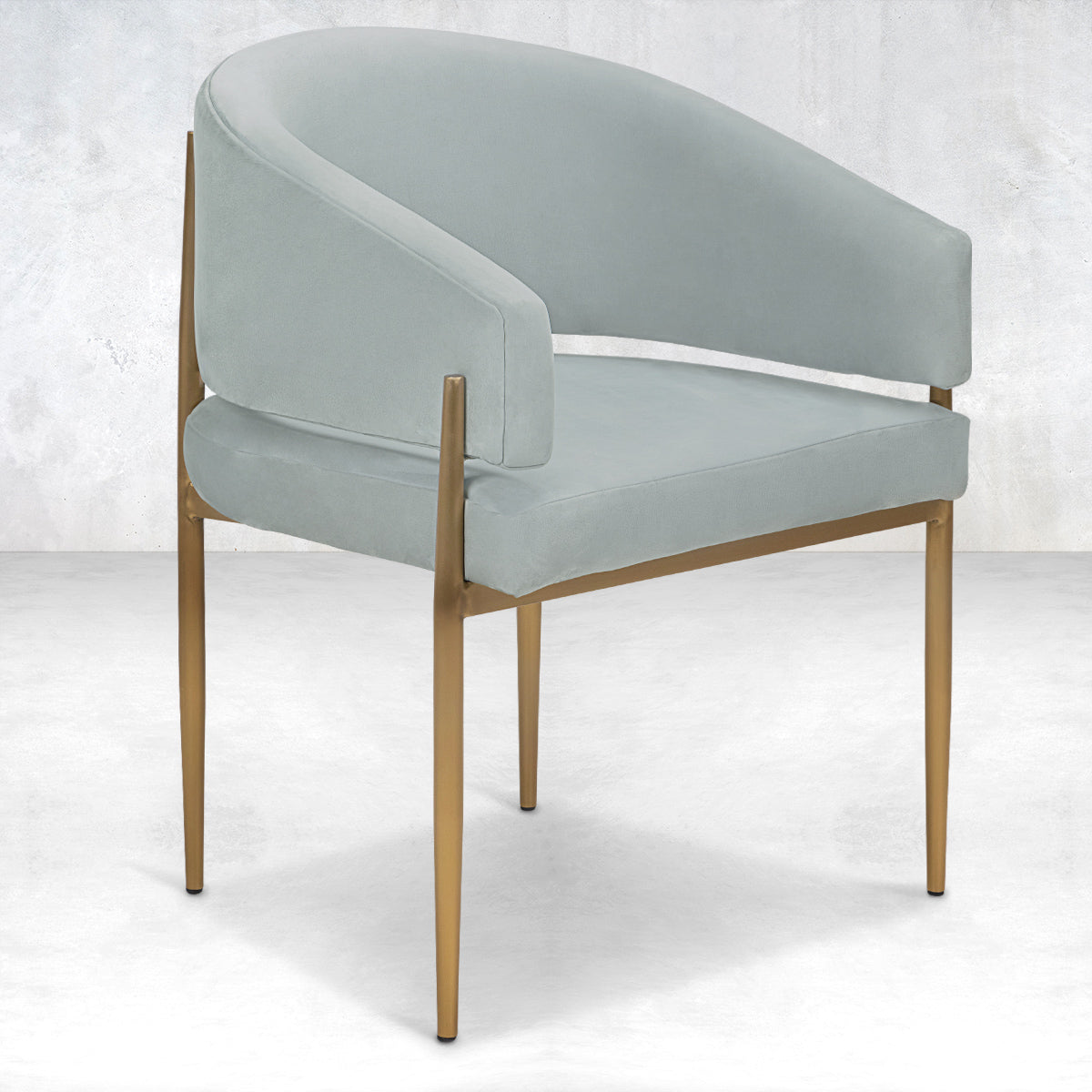 Jetson Dining Chair in Faux Suede