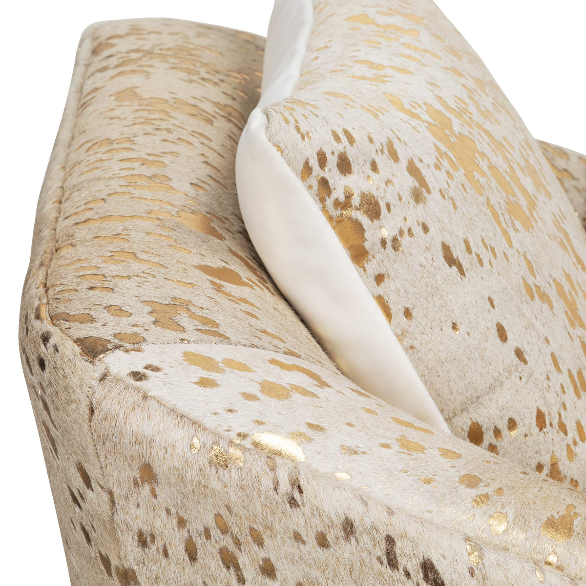 Marseille Occasional Chair in Cowhide
