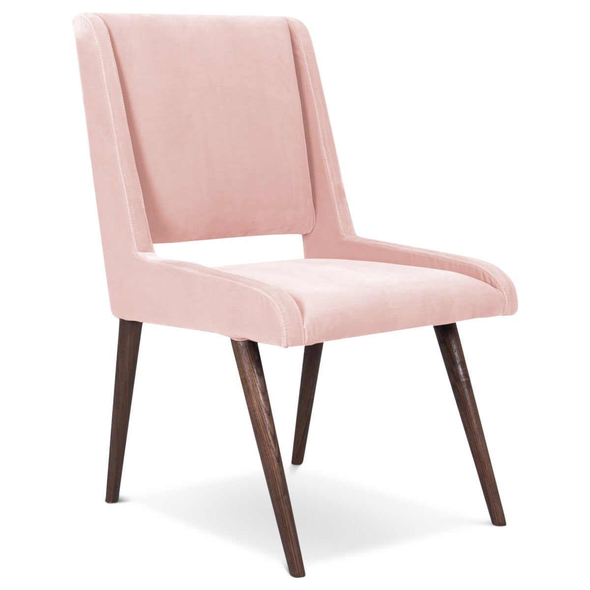 Mid Century Dining Chair in Velvet - ModShop1.com