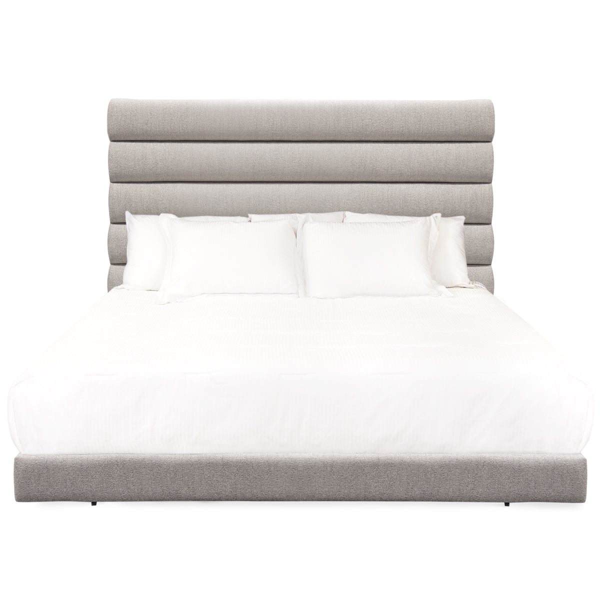 Milan Bed in Textured Fabric