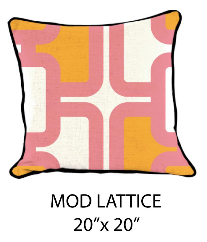 Mod Lattice White/Pink/Orange - ModShop1.com