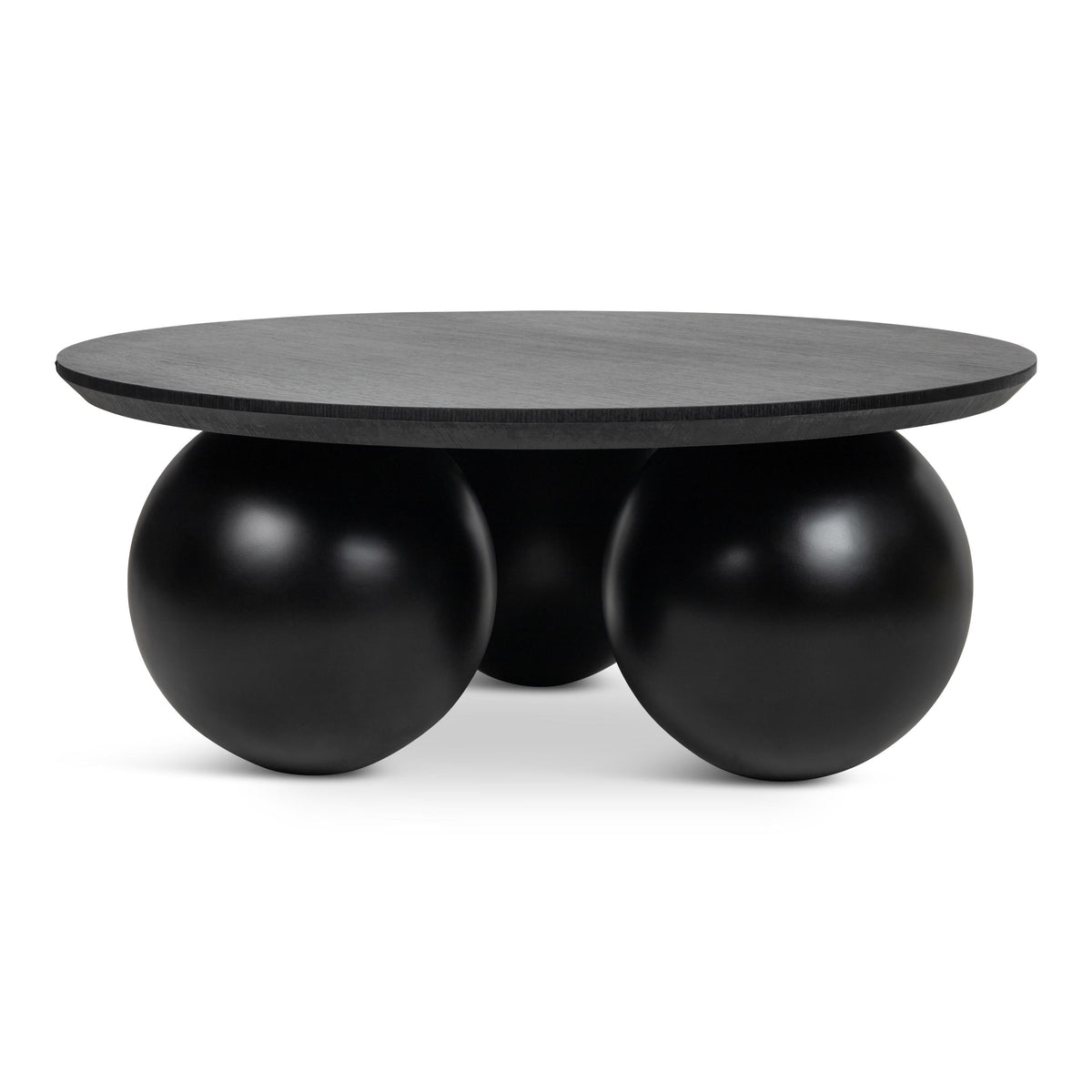 Trayh Coffee Table with Black Ash Top