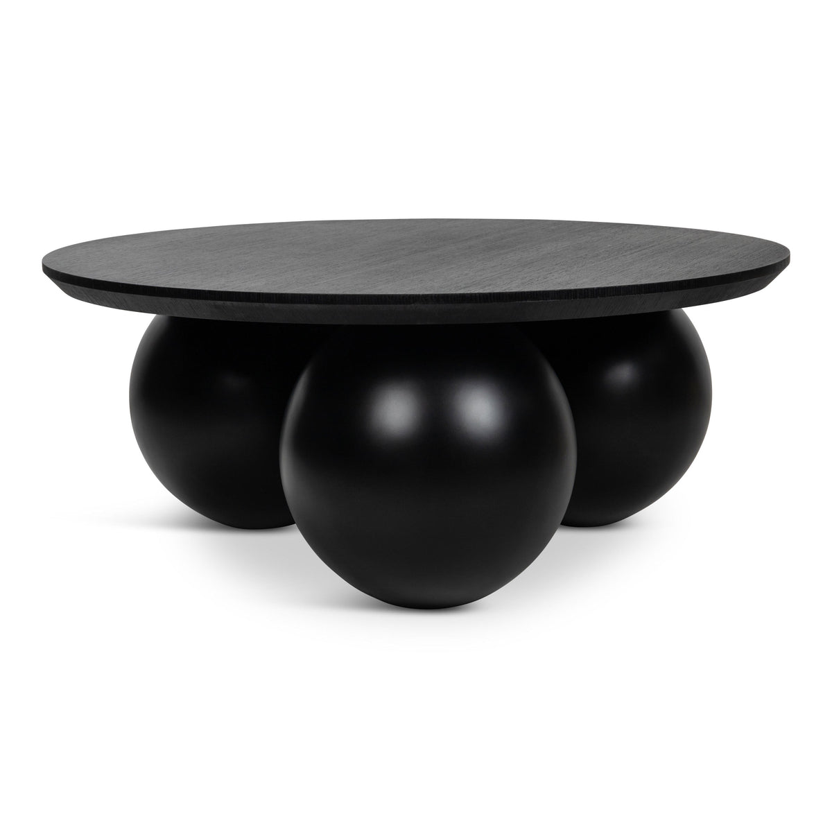 Trayh Coffee Table with Black Ash Top