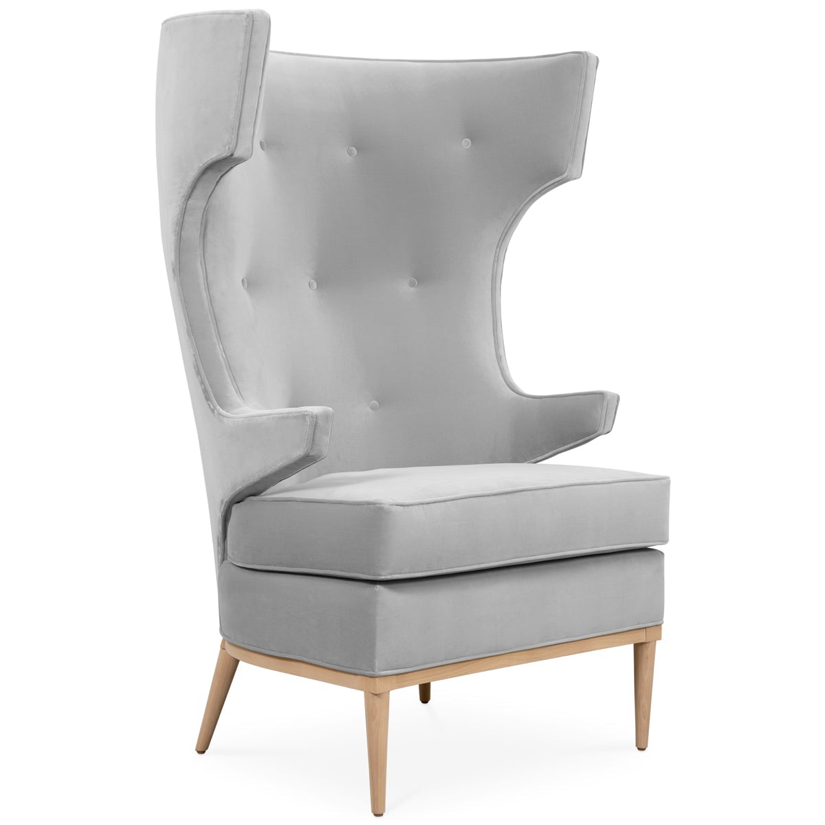 Trousdale Wing Chair in Velvet