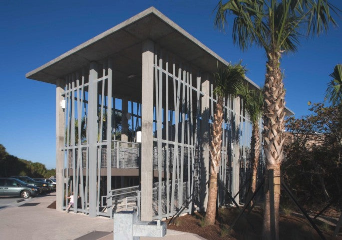 Contemporary Caspersen Beach Pavillion, Florida