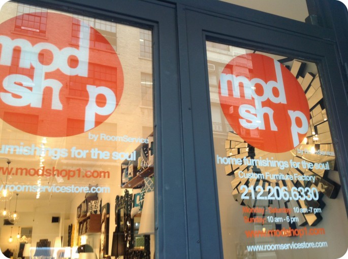 modshop by room service in nyc