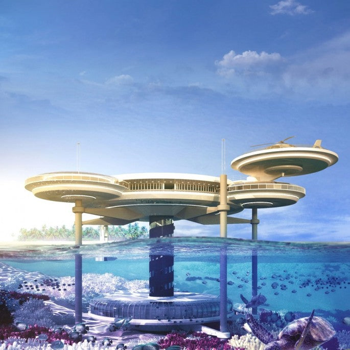 Luxury Underwater Disc Hotel, Dubai