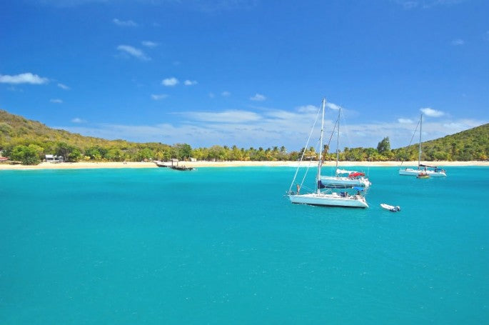 The prestigious Port Louis Marina, Grenada