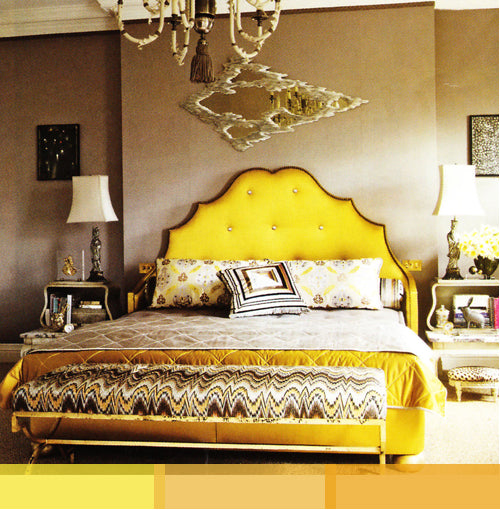 Color Crush: Yellow, Chocolate & Gold