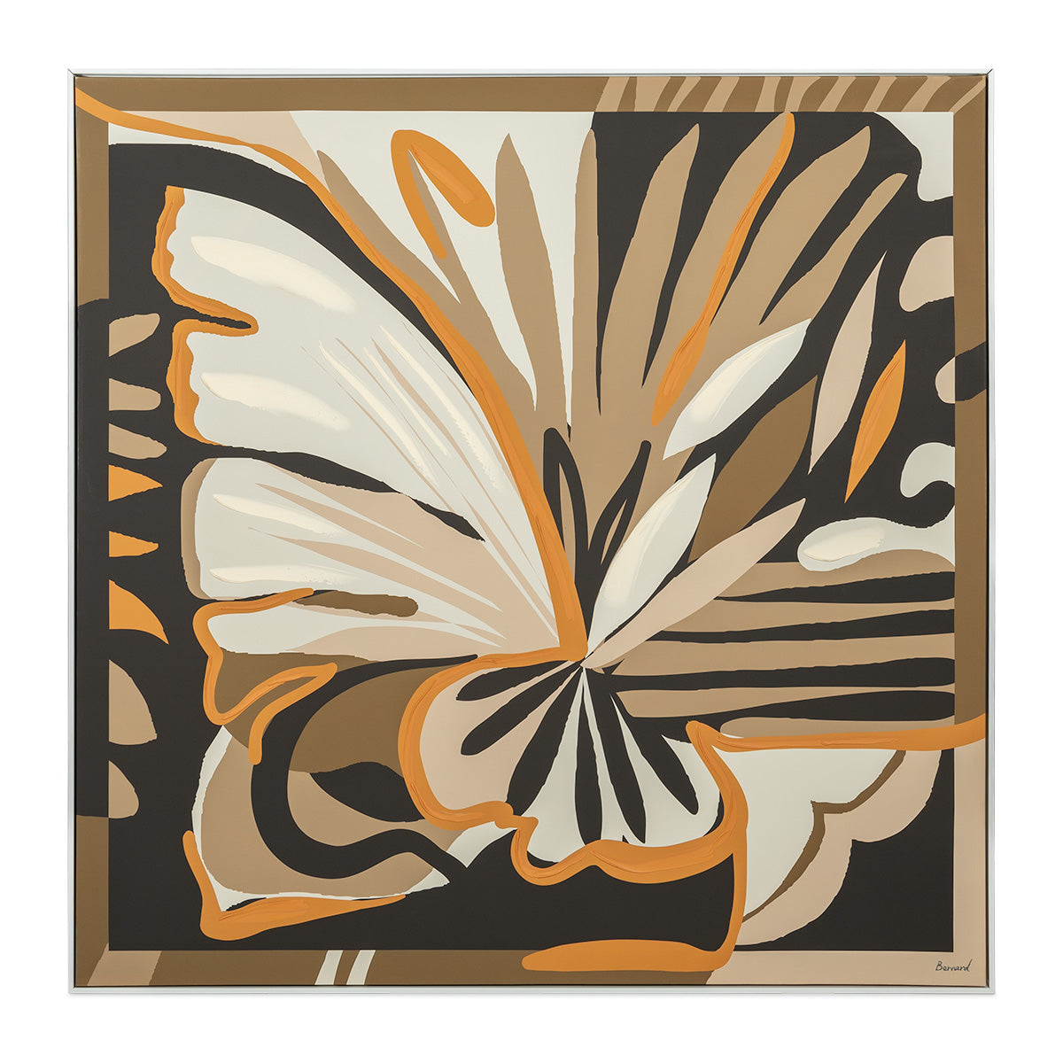 Abstract Butterfly Bloom