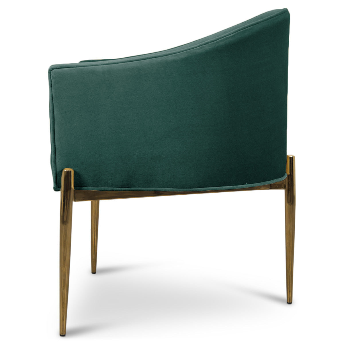 Art Deco Dining Chair in Hunter Green