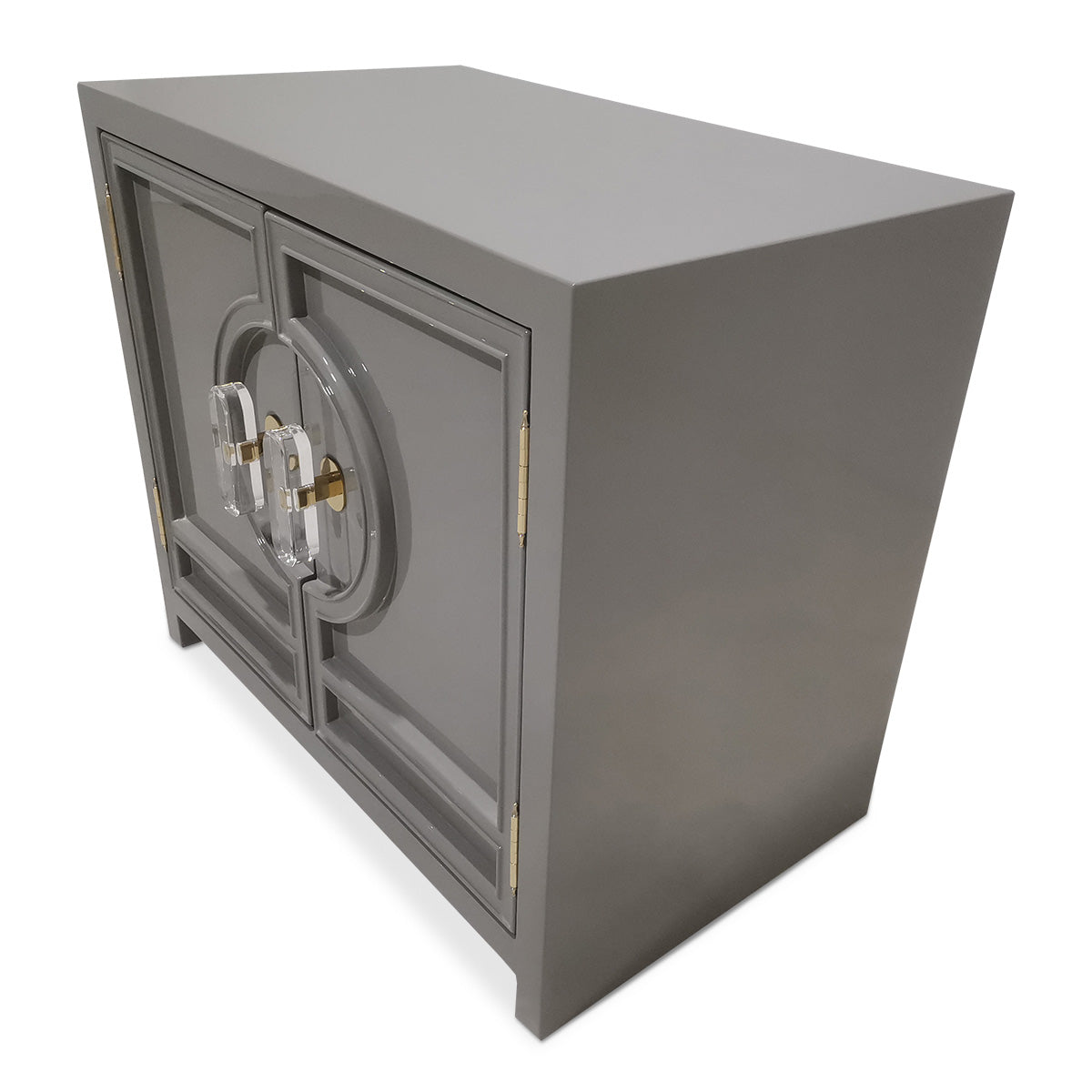 Cannes Side Table in Gray