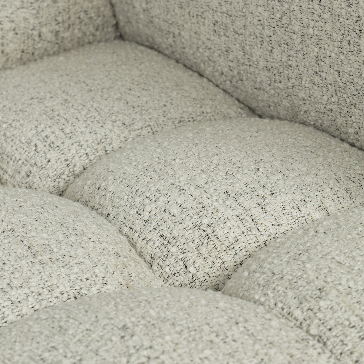 Delano 2 Sofa in White Textured Linen