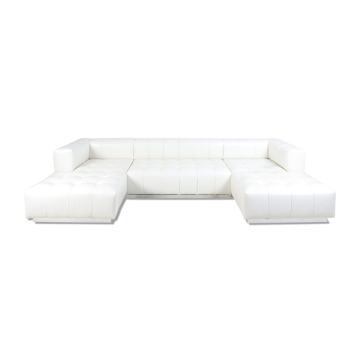 Delano Modular Sectional in Faux Leather