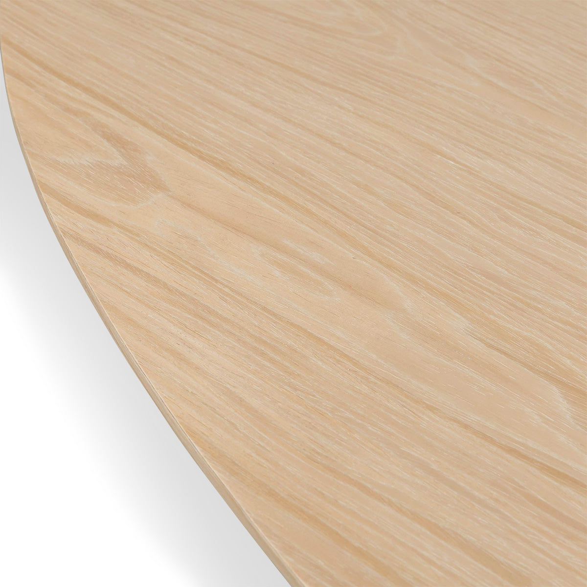 Eden Rock Oval Dining Table in White Washed Oak