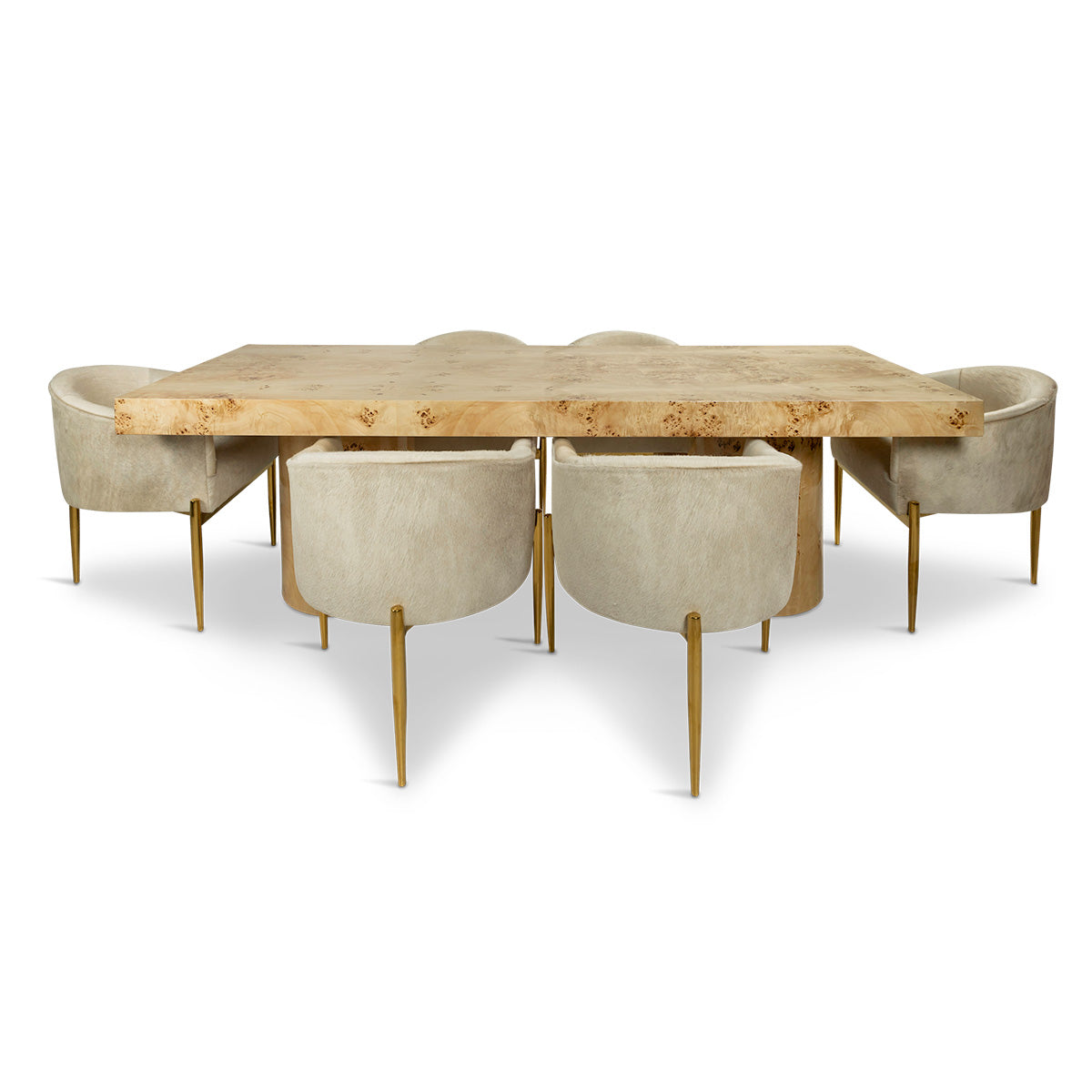 Goldfinger Double Pedestal Dining Table