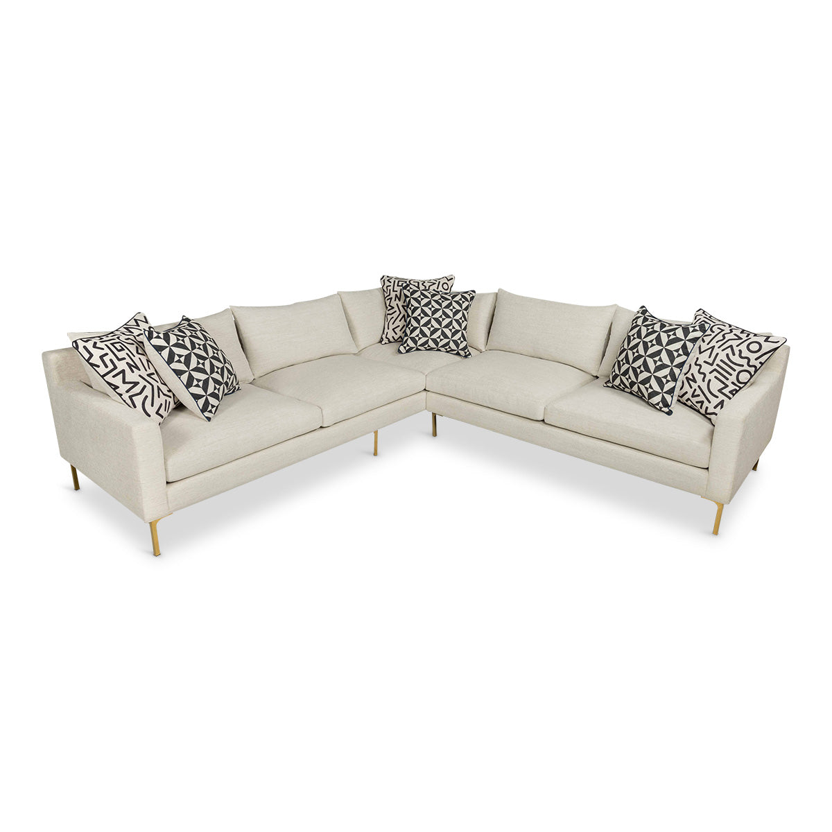 Istanbul Sectional in Linen