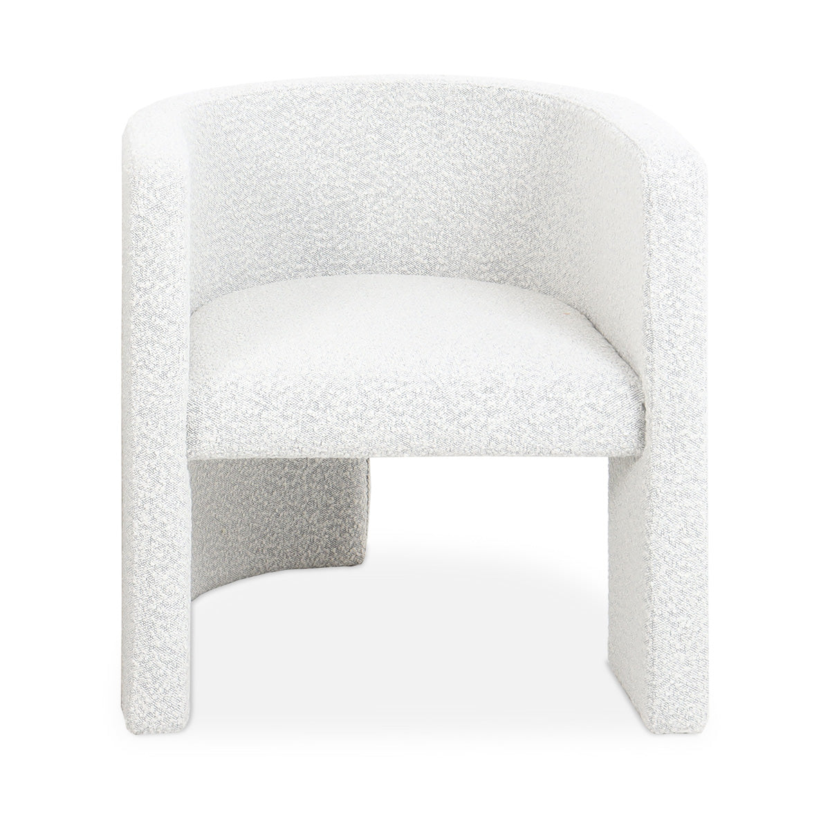Martinique Chairs in Light Gray Boucle