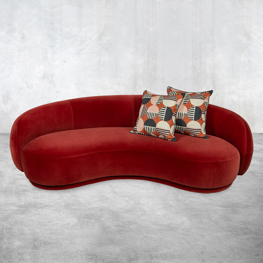 Naples Sofa - Modern Italian Style Velvet Sofa - ModShop