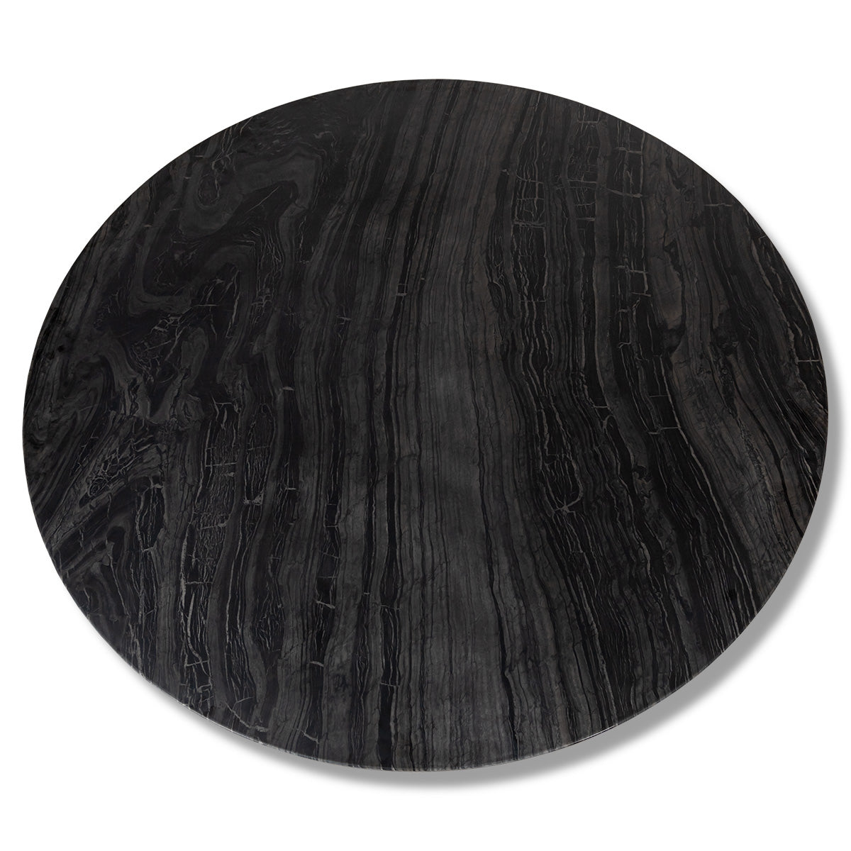 Ubud II Round Dining Table with Marble Top