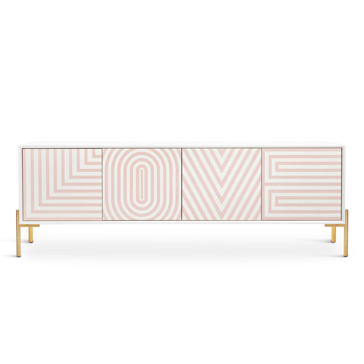 All you need is Love Credenza - Blush