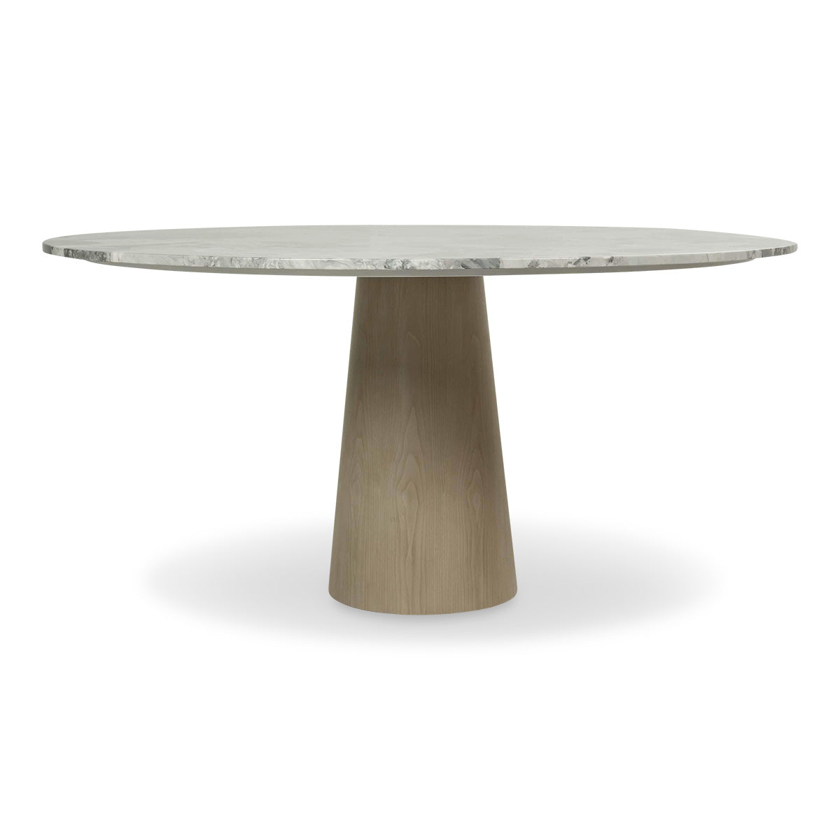 St Pierre Round Dining Table with Grey Marble Top