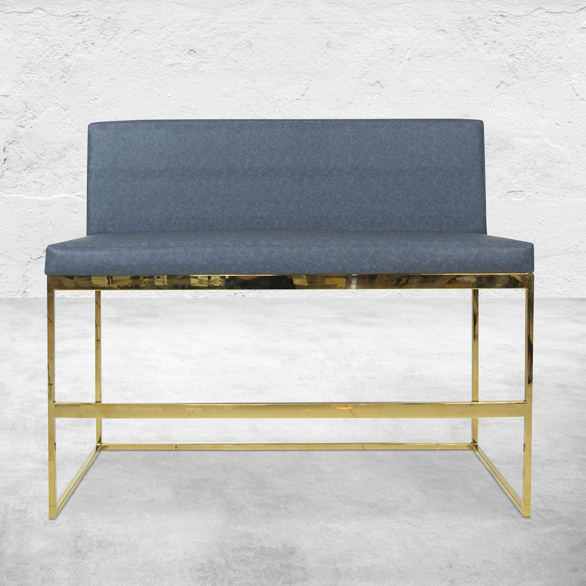 Bench 007 007 Bar Height Bench - Modern Bench with Full Back - ModShop
