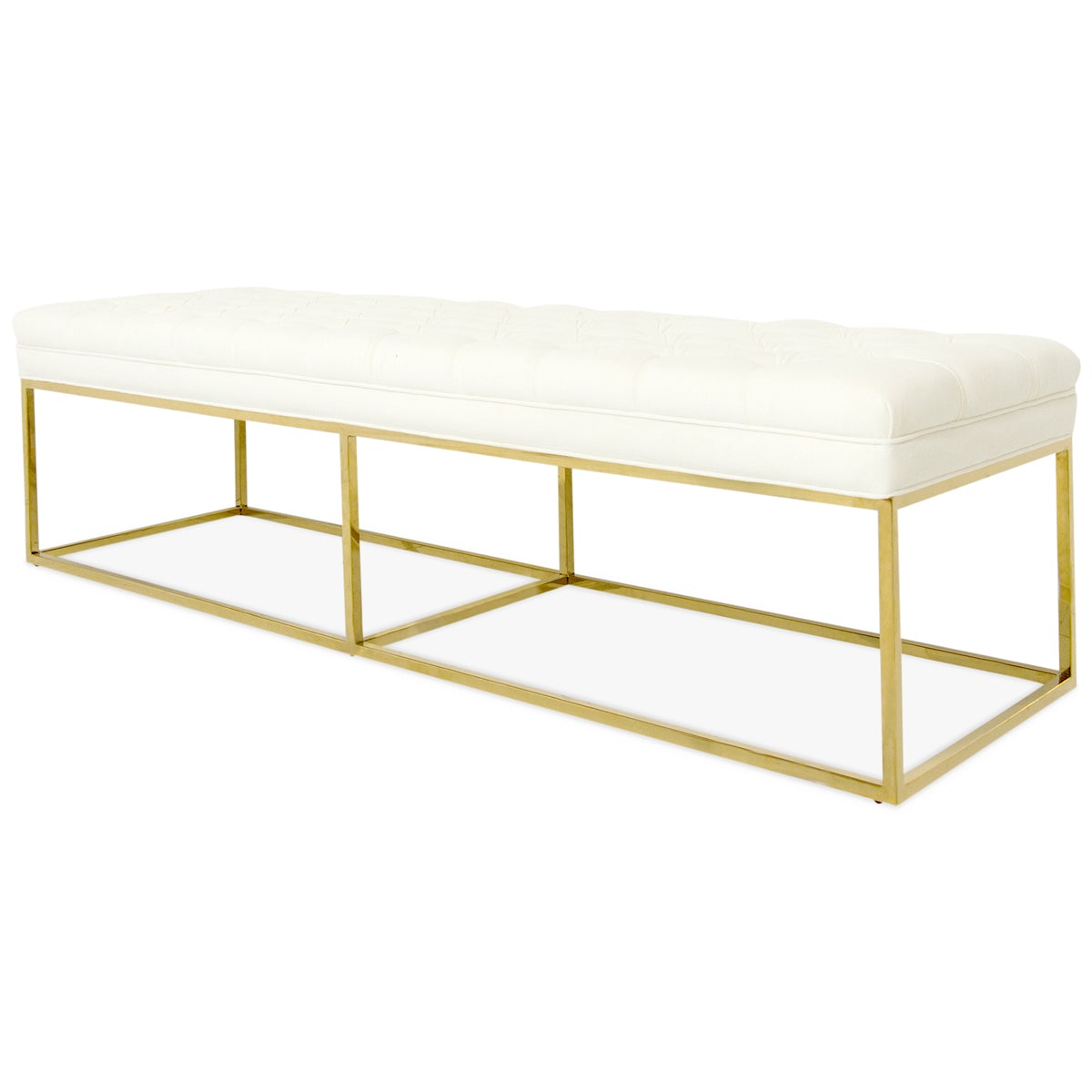 Bench 007 007 Bench - Backless Bench with Cushioned Seat - ModShop