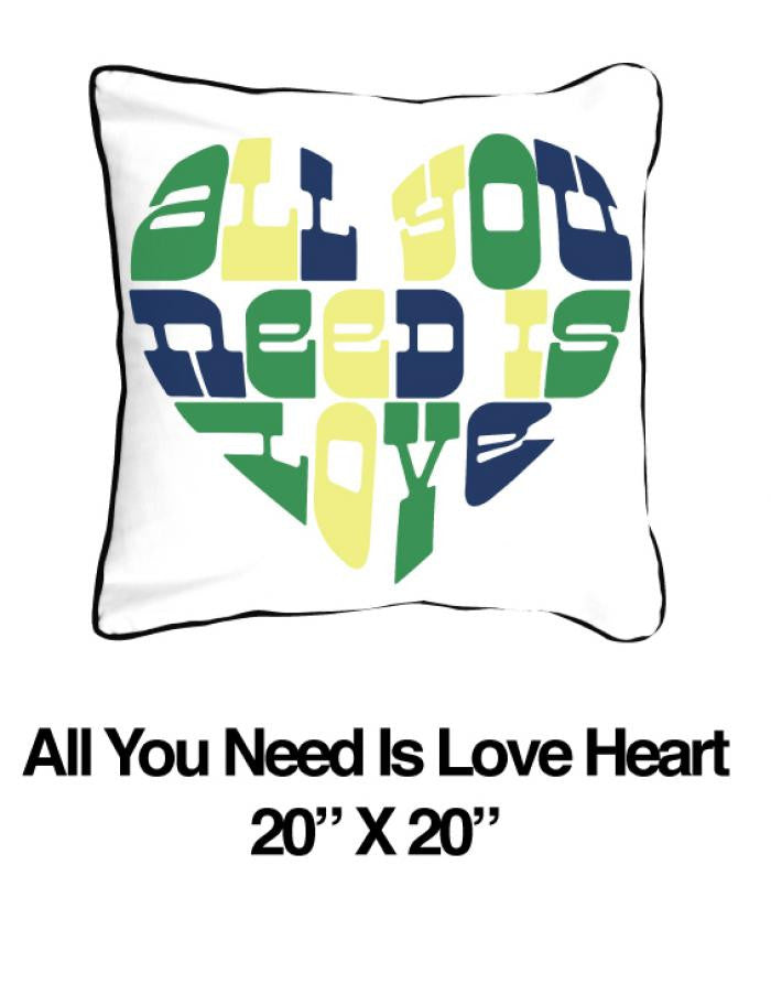 All You Need is Love Heart Green - ModShop1.com
