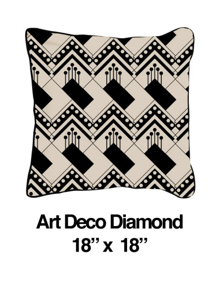 Art Deco Diamond Oatmeal - ModShop1.com