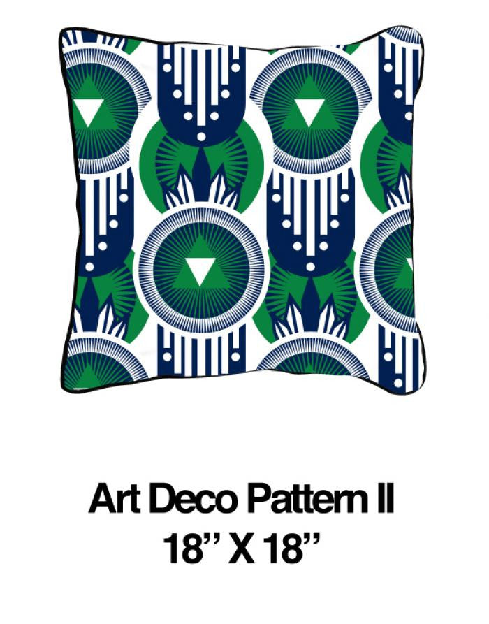 Art Deco Pattern Green - ModShop1.com