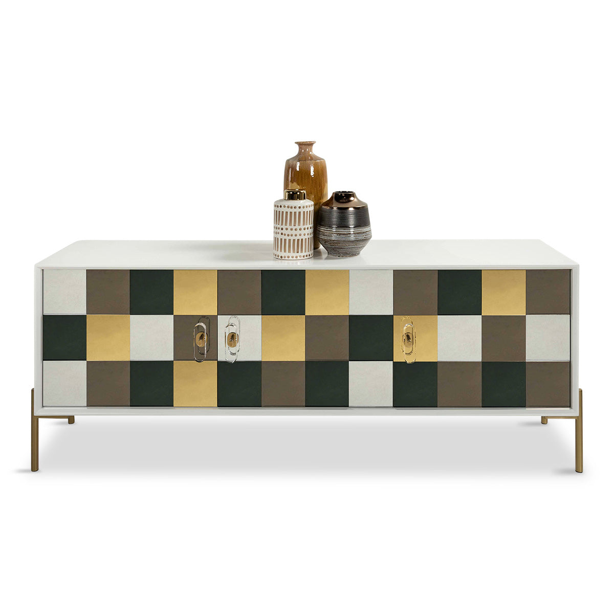 Checkers 3 Door Credenza