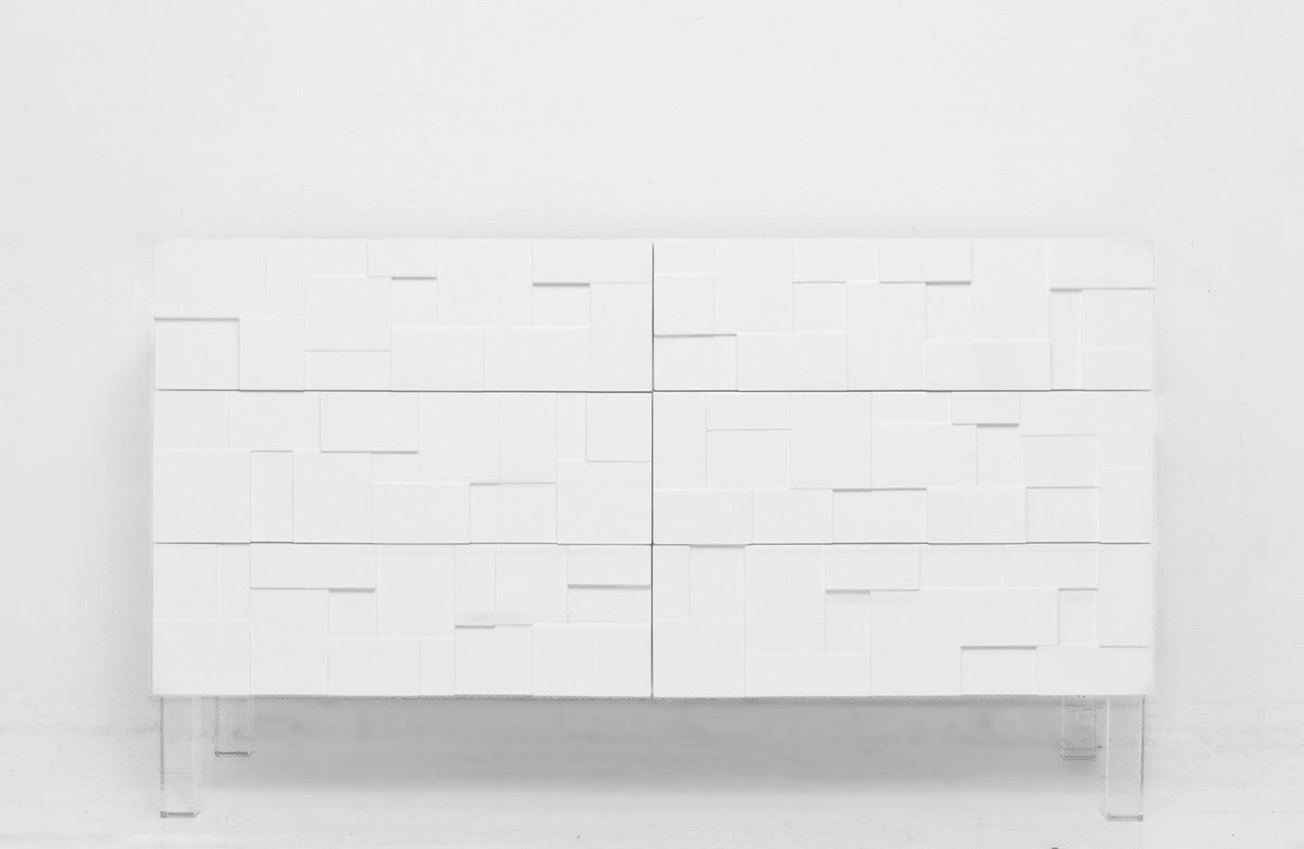 Kubist Dresser in White - ModShop1.com