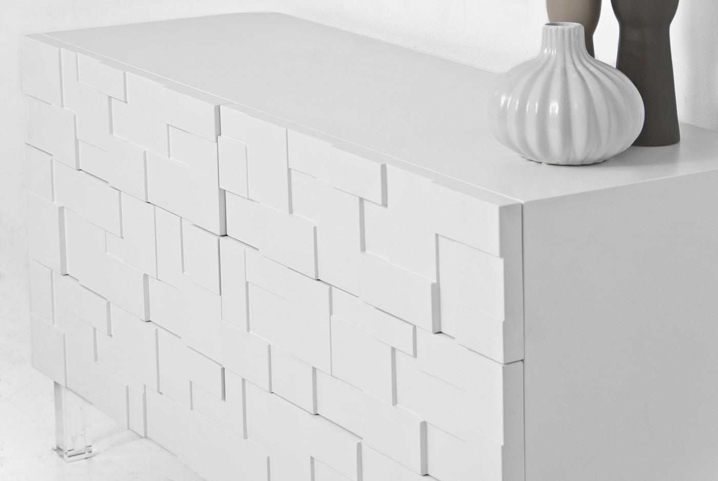 Kubist Dresser in White - ModShop1.com