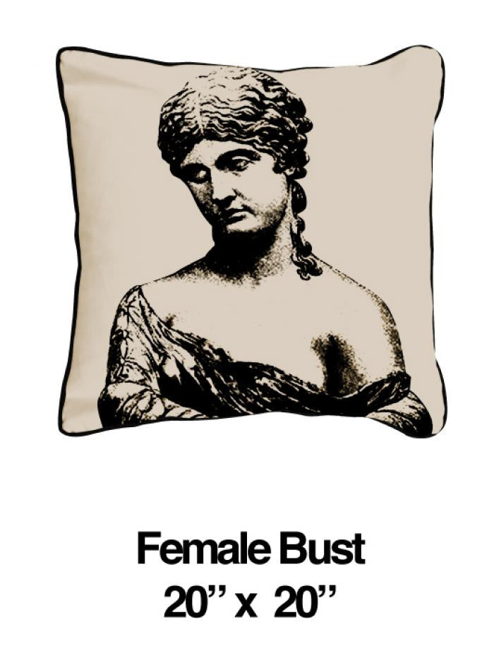 Female Bust Black Oatmeal - ModShop1.com