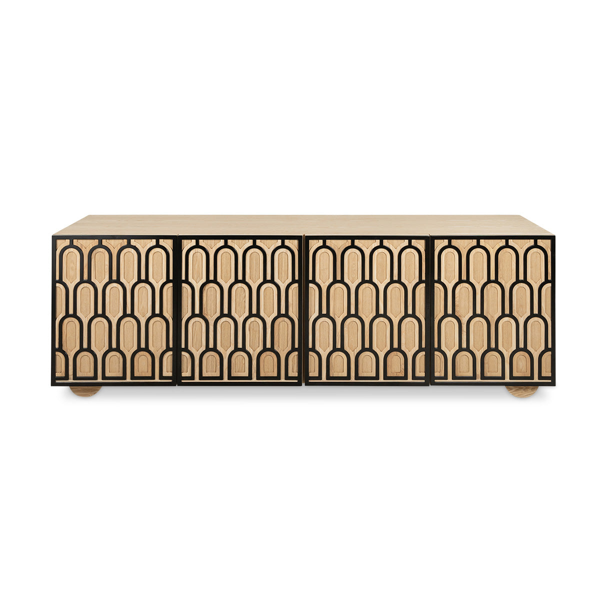 Fez 4 Door Credenza