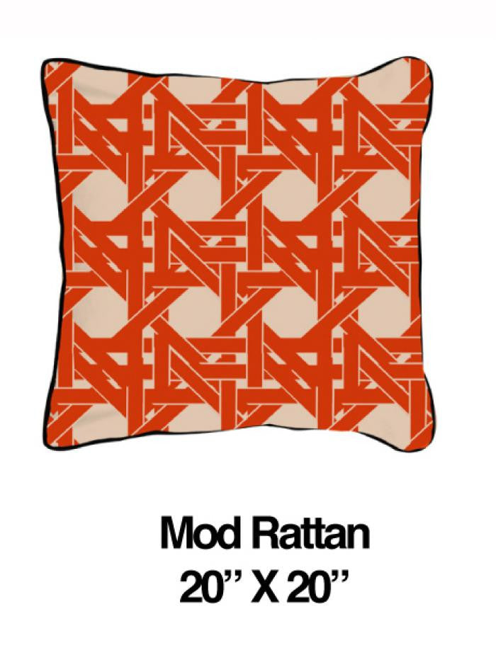 Mod Rattan Orange Oatmeal - ModShop1.com