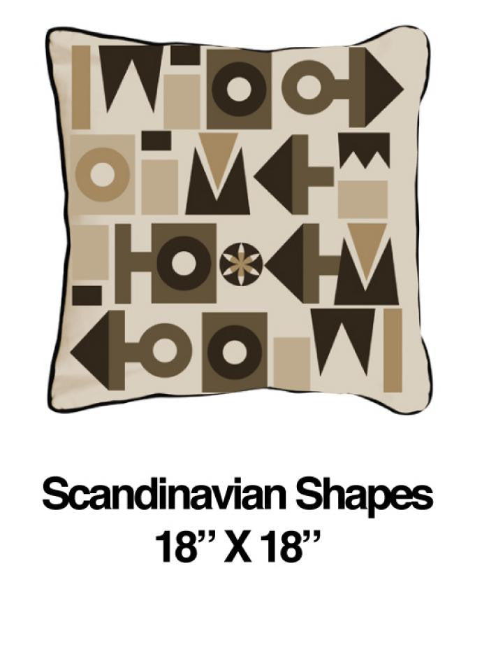 Scandinavian Shapes Black - ModShop1.com